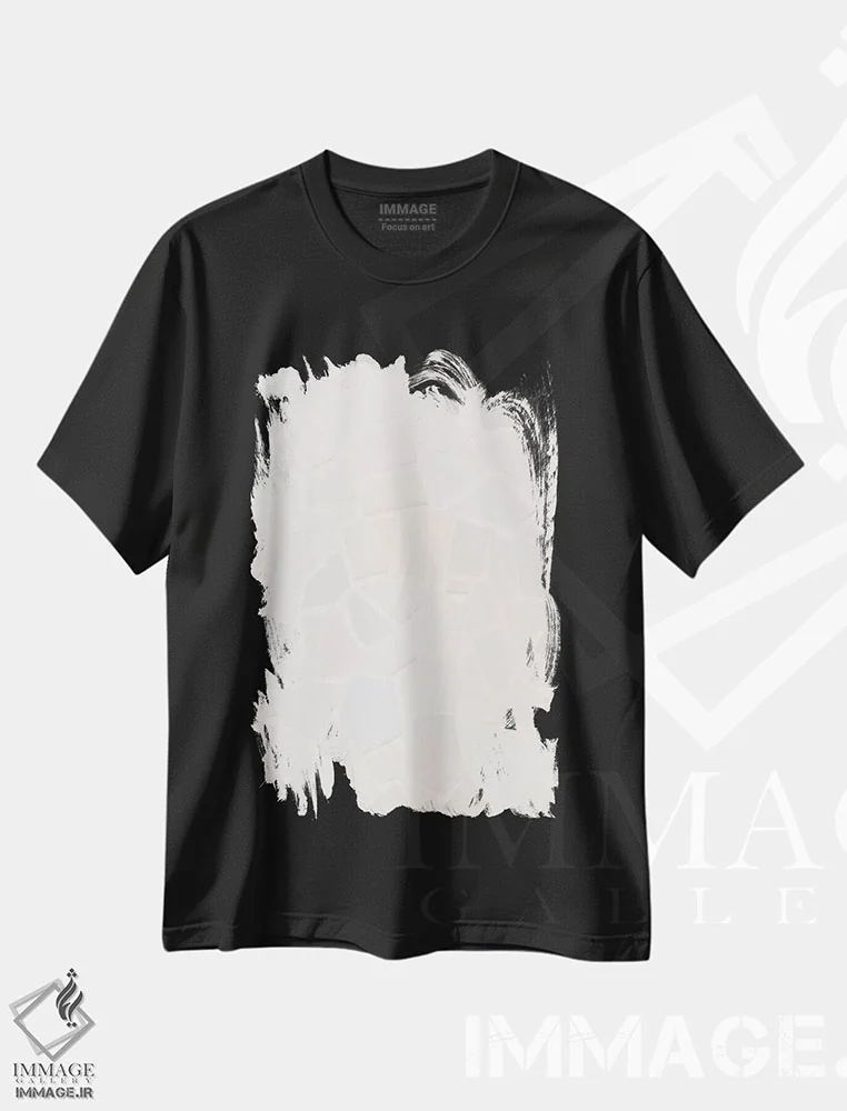 تیشرت مشکی طرح دار آثار لاولی لیتل هوم کو - immage.ir
