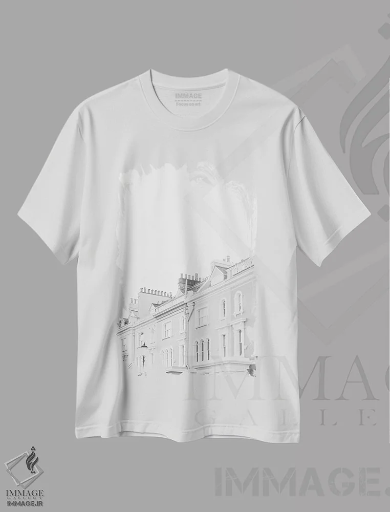 تیشرت سفید طرح دار آثار لاولی لیتل هوم کو - فروشگاه ایماژ