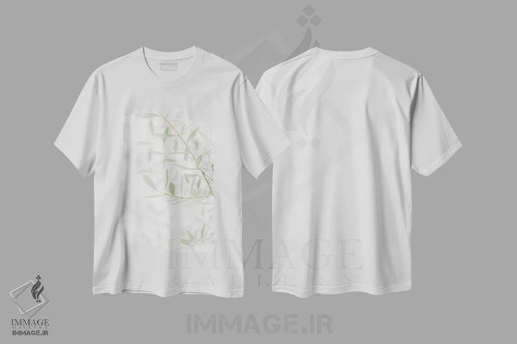 تیشرت سفید طرح دار آثار لاولی لیتل هوم کو - immage.ir