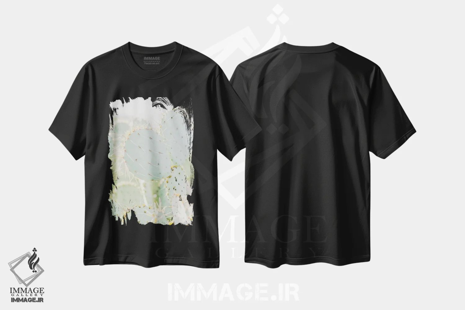 تیشرت مشکی طرح دار Tuscon, Arizona,انجیر کاکتی I، توسان، آریزونا، تزئینی اثر لاولی لیتل هوم کو | فروشگاه ایماژ