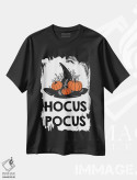 تیشرت مشکی طرح دار هوکوس پوکوس، هنر دیجیتال اثر لِتِرد اند لایند | فروشگاه ایماژ
