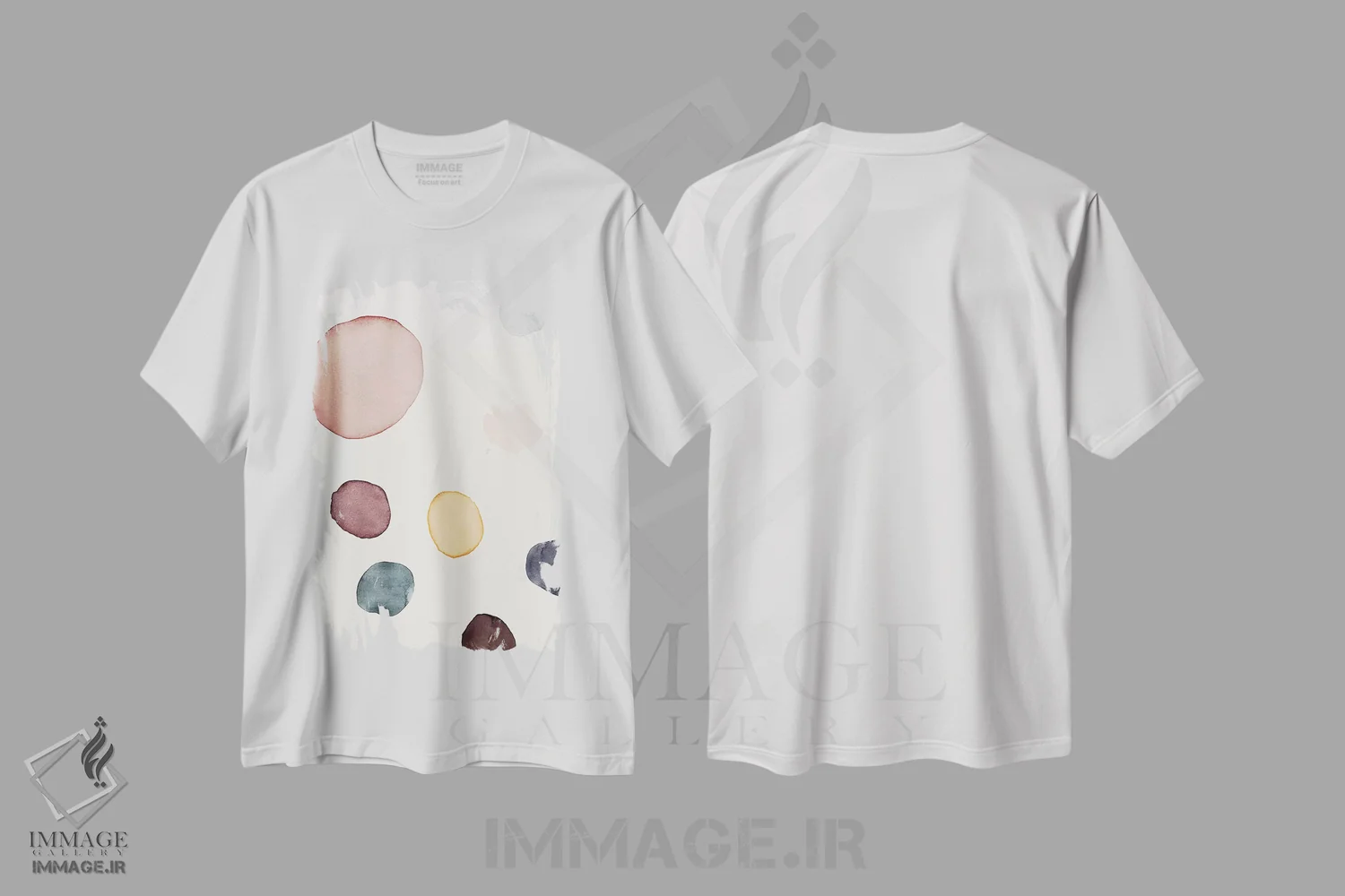 تیشرت سفید طرح دار صلح اثر لیمُو | immage.ir