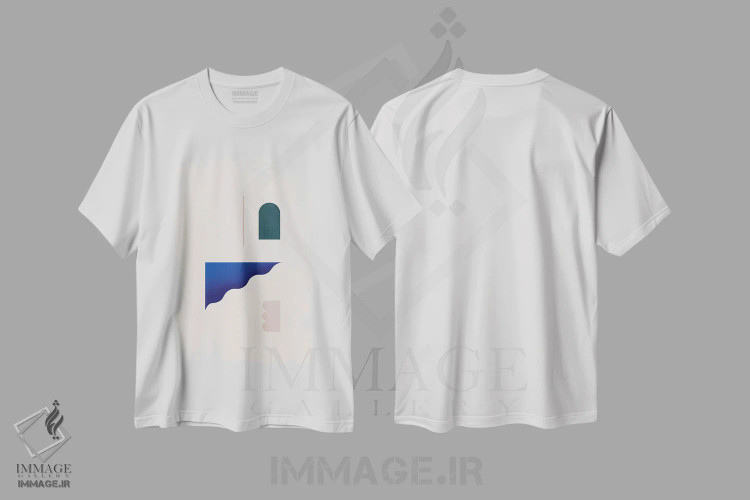 تیشرت سفید طرح دار مطمئن اثر لیمُو | immage.ir