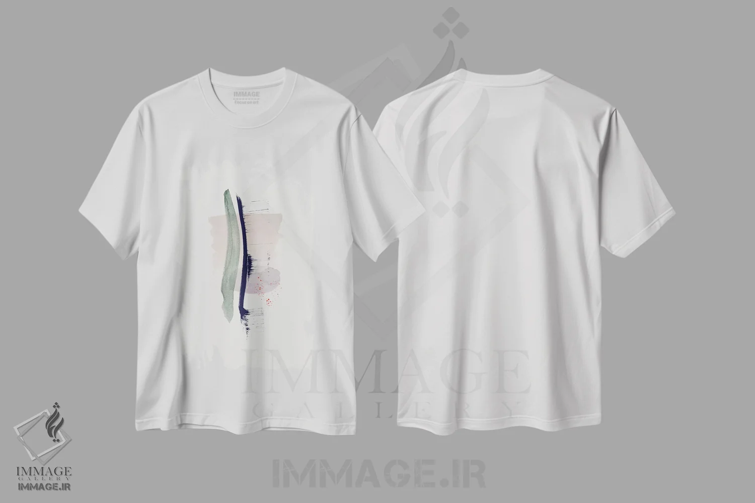 تیشرت سفید طرح دار "امید" اثر لیمُو | immage.ir
