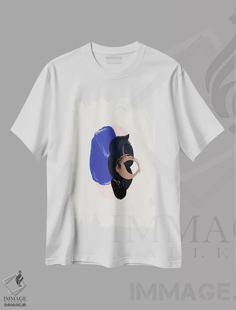 تیشرت سفید طرح دار "دفتر یادداشت ۲" اثر لیمُو | فروشگاه ایماژ