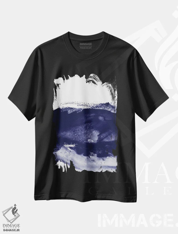 تیشرت مشکی طرح دار "آزادی" اثر لیمُو | فروشگاه ایماژ