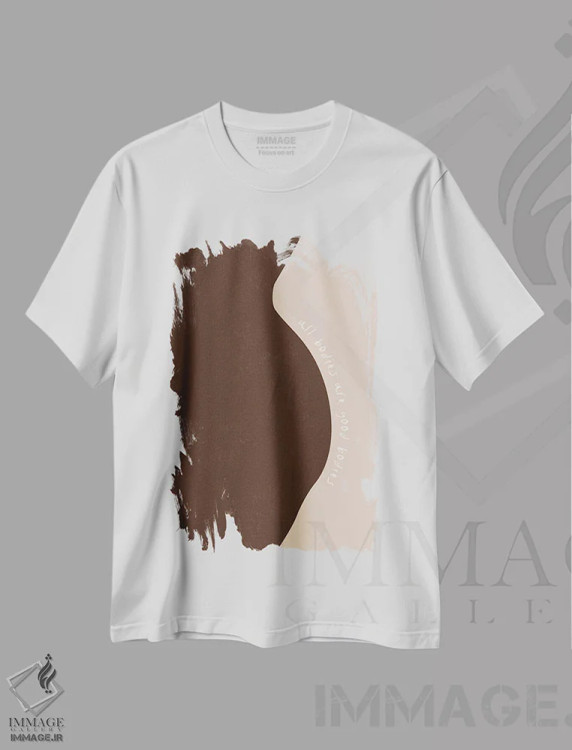 تیشرت سفید طرح دار "همه بدن ها بدن های خوب اند" اثر لیمُو | immage.ir