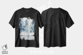 تیشرت مشکی طرح دار جنگل نیروی دریایی، آبستره اثر لونا ماویس | immage.ir