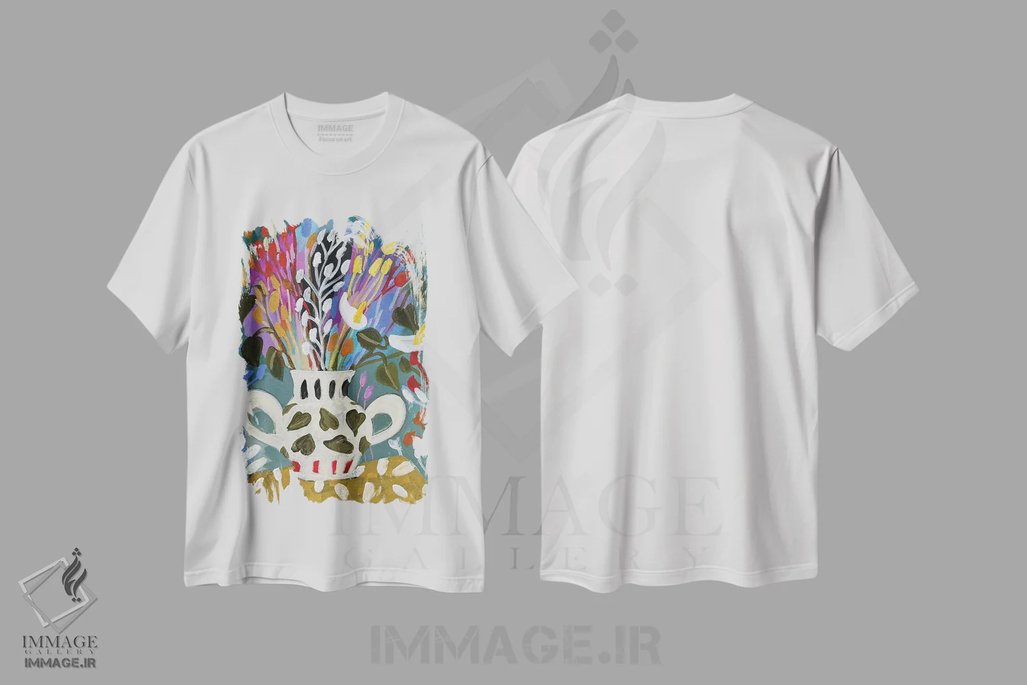 تیشرت سفید طرح دار پایان تابستان، دکور بوهمی اثر لنکا اشتسنا | immage.ir