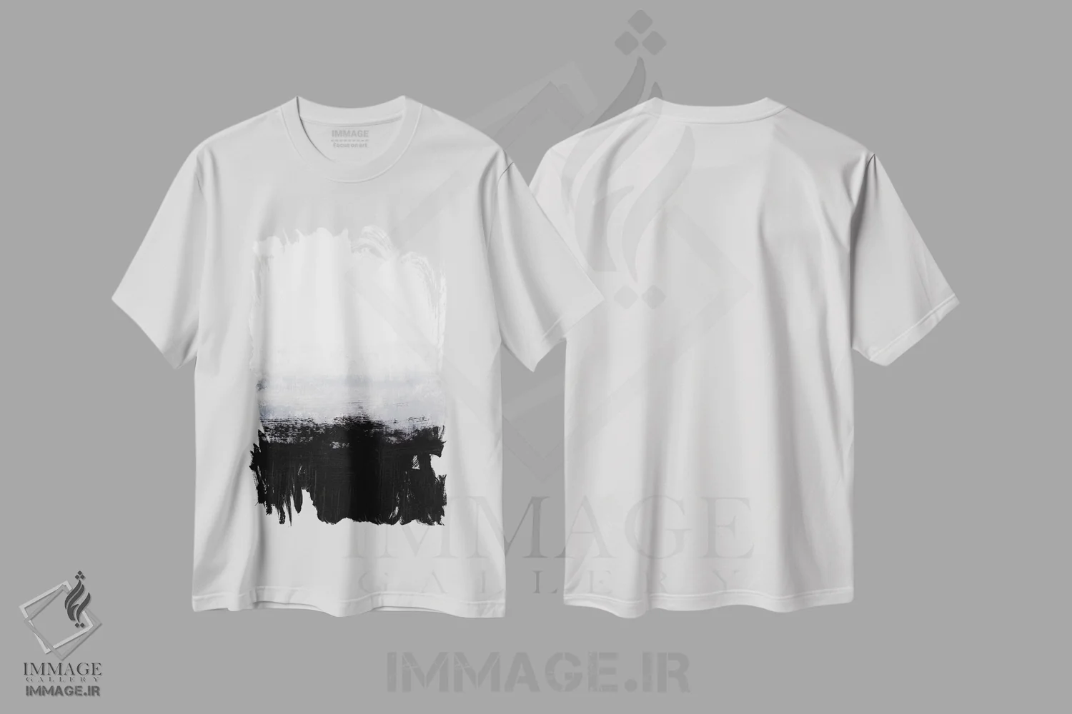 تیشرت سفید طرح دار "برای همیشه و یک روز I" اثر لِینی لورث | immage.ir