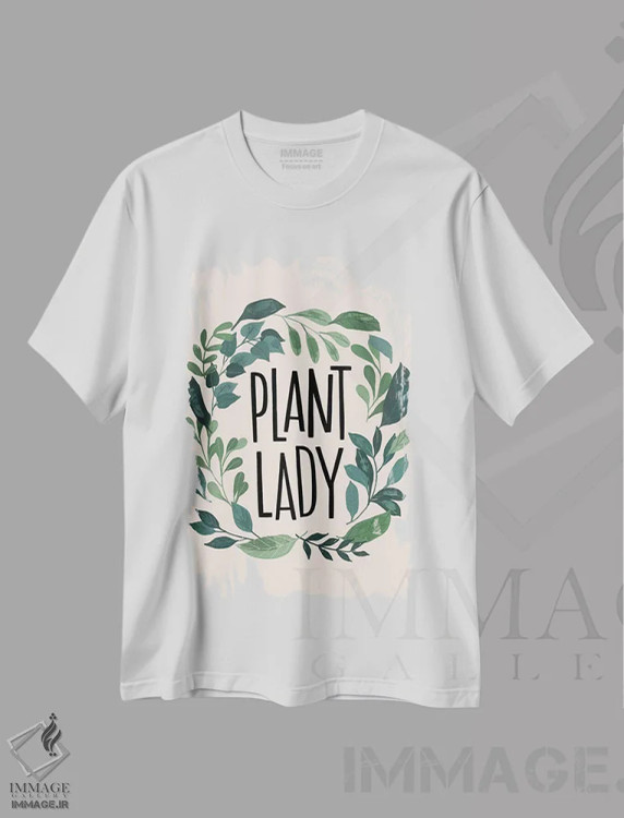 تیشرت سفید طرح دار "هر روز"، هنر دیجیتال اثر لونی هریس | فروشگاه ایماژ