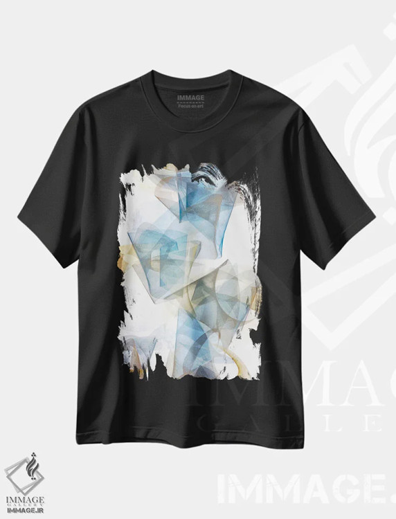 تیشرت مشکی طرح دار "اتحاد نرم ۲" اثر آلونزو ساندرز | فروشگاه ایماژ
