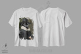 تیشرت سفید طرح دار "ارباب فرنچی"، هنر دیجیتال اثر یوناس لوس | immage.ir