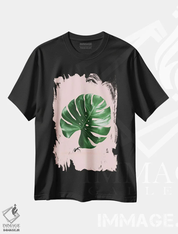تیشرت مشکی طرح دار "مورچه مونسترا"، دکور ساحلی اثر یوناس لوس | immage.ir