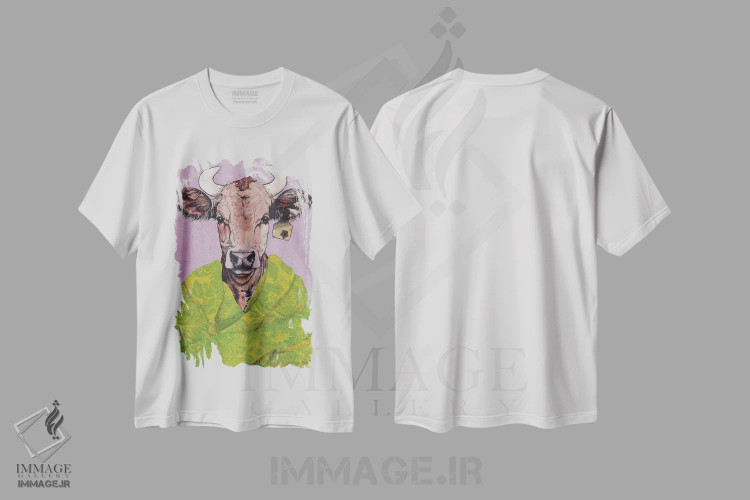 تیشرت سفید طرح دار – تیشرت طنز ,"بسیار شگفت انگیز" اثر شارلین لومیس immage.ir