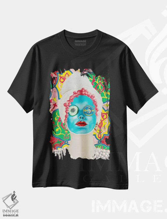 تیشرت مشکی طرح دار – تیشرت لوکس ,ماسک زیبایی با خاویار روسی اثر لیوا پاکالنه فانلی فروشگاه ایماژ