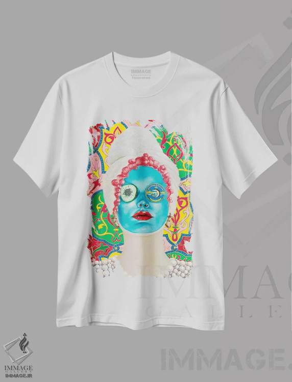 تیشرت سفید طرح دار – تیشرت لوکس ,ماسک زیبایی با خاویار روسی اثر لیوا پاکالنه فانلی immage.ir