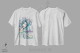 تیشرت سفید طرح دار – تیشرت فانتزی ,شاهزاده دل مهربان با جغد اثر تامارا لاپورت immage.ir