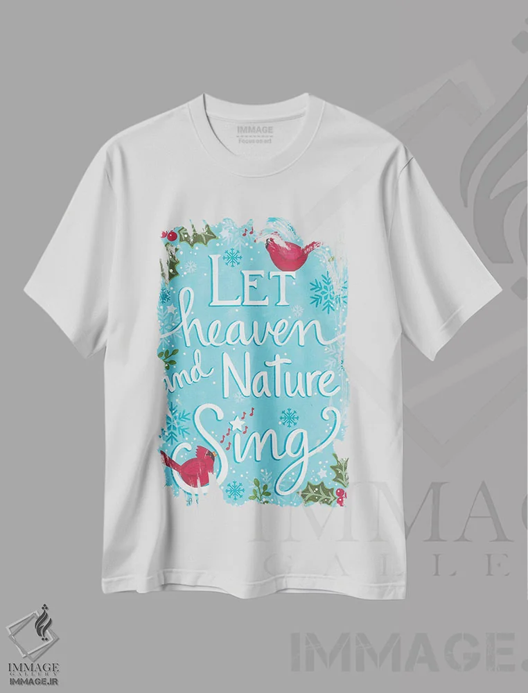 تیشرت سفید طرح دار – تیشرت موسیقی ,کاردینال های آوازخوان اثر آنی لاپوینت فروشگاه ایماژ
