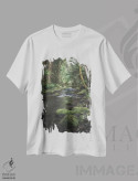 تیشرت سفید طرح دار – تیشرت طبیعت ,جنگل های افسونگر المپیک نسخه دوم اثر لوئیس راث immage.ir
