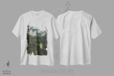 تیشرت سفید طرح دار – تیشرت طبیعت ,تنها یک نگاه کوتاه اثر لوئیس راث immage.ir
