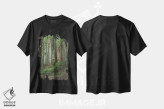 تیشرت مشکی طرح دار – تیشرت طبیعت ,توضیحی اثر لوئیس راث فروشگاه ایماژ