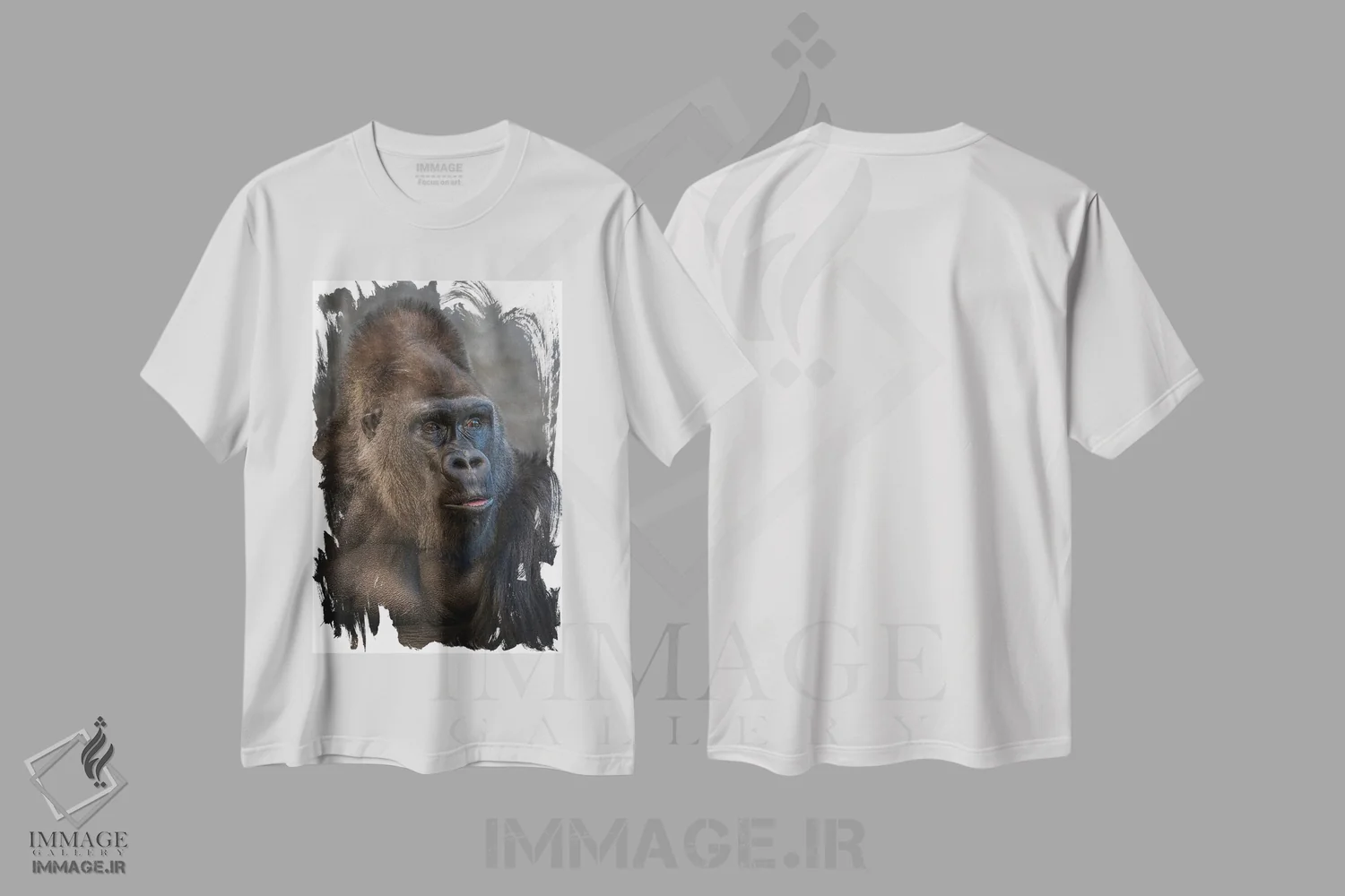 تیشرت سفید طرح دار – تیشرت کوهستانی ,به سوی عمودی اثر لوئیس راث فروشگاه ایماژ