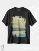 تیشرت مشکی طرح دار – تیشرت تابستانی ,صحنه تابستانی اثر لیزا ریجرز فروشگاه ایماژ