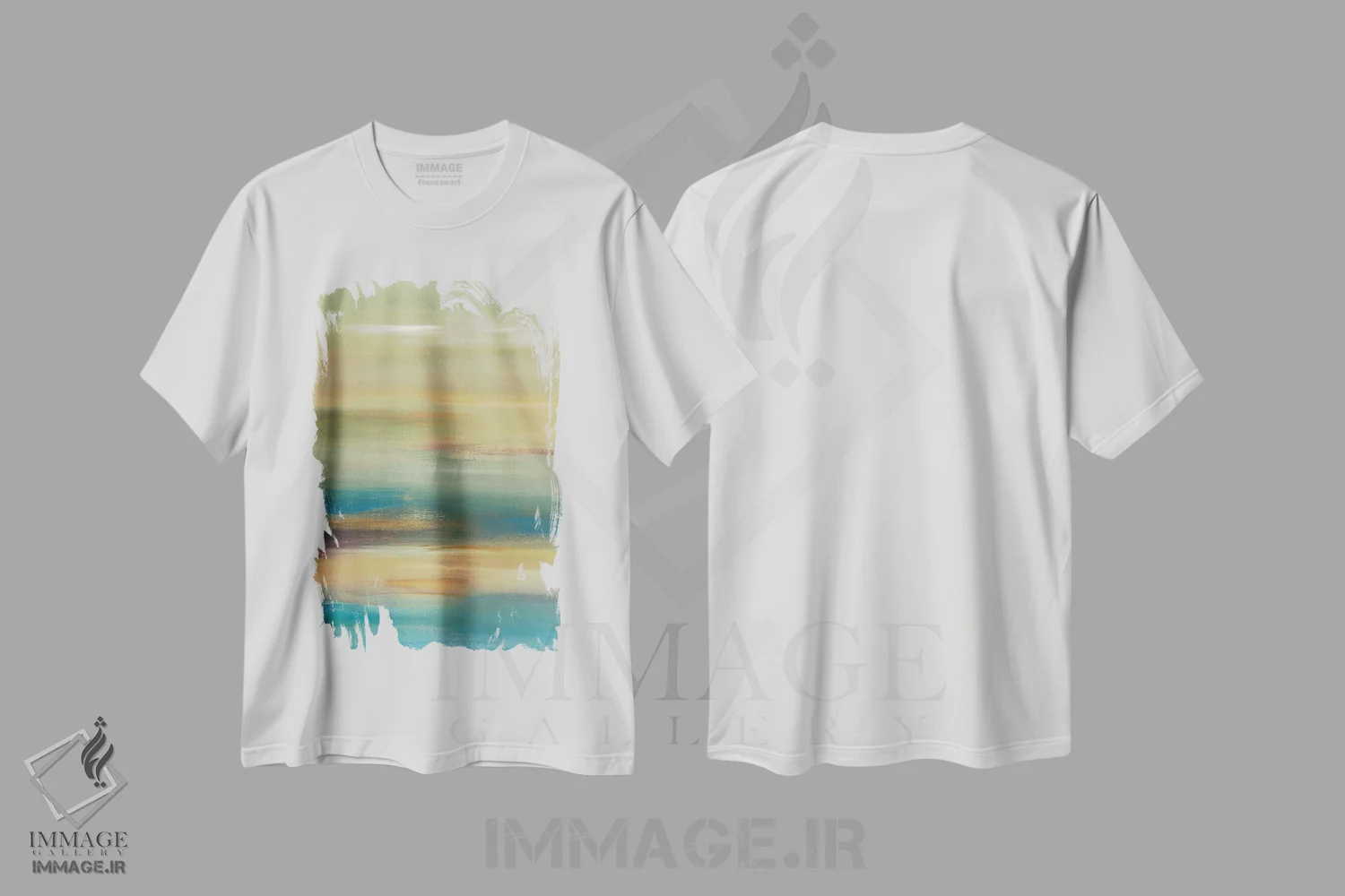 تیشرت سفید طرح دار – تیشرت تابستانی ,صحنه تابستانی اثر لیزا ریجرز immage.ir