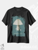 تیشرت مشکی طرح دار – تیشرت طنز ,ابر قارچی اثر لوئیس روسکوش فروشگاه ایماژ