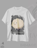 تیشرت سفید طرح دار – تیشرت طنز حیوانات ,گوسفند اثر لوئیس روسکوش فروشگاه ایماژ