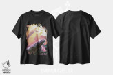 تیشرت مشکی طرح دار – تیشرت فانتزی ,رویاهای الکتریکی اثر لوییز گلبی فروشگاه ایماژ