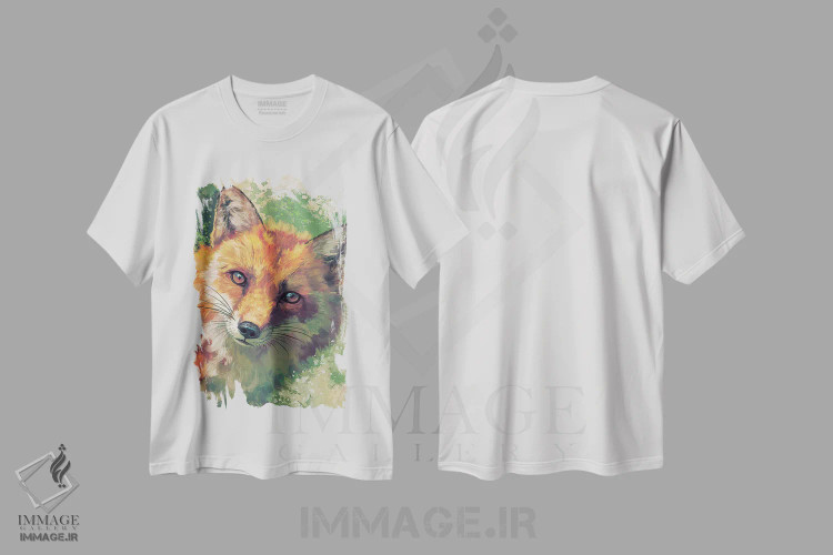 تیشرت سفید طرح دار – تیشرت ژاپنی ,ایناری اثر لوییز گلبی فروشگاه ایماژ