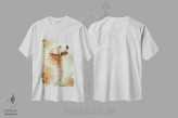 تیشرت سفید طرح دار – تیشرت حیوانات ,وفاداری اثر لوییز گلبی immage.ir
