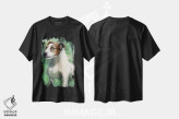 تیشرت مشکی طرح دار – تیشرت سگ ها ,جک راسل اثر لوییز گلبی فروشگاه ایماژ