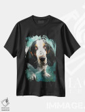 تیشرت مشکی طرح دار – تیشرت حیوانات ,بَست هاوند اثر لوییز گلبی فروشگاه ایماژ