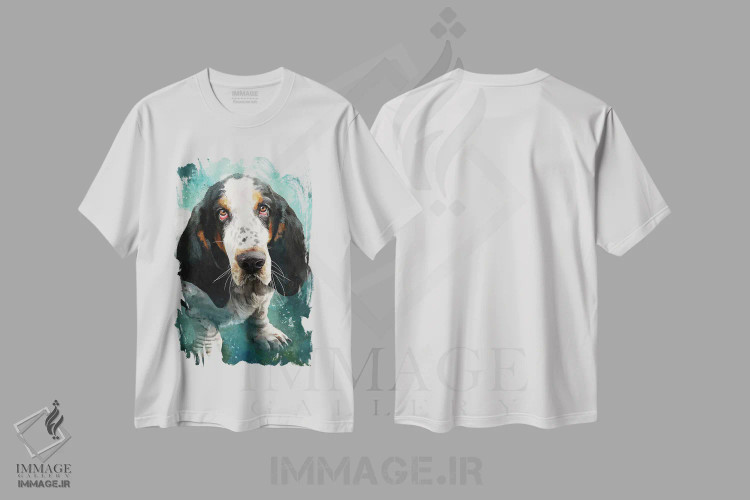 تیشرت سفید طرح دار – تیشرت حیوانات ,بَست هاوند اثر لوییز گلبی immage.ir