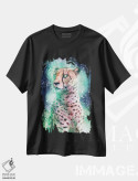 تیشرت مشکی طرح دار – تیشرت فانتزی وحشی ,یشم اثر لوییز گلبی immage.ir