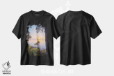 تیشرت مشکی طرح دار – تیشرت طبیعت ,کوچک اثر لاری لوهی فروشگاه ایماژ