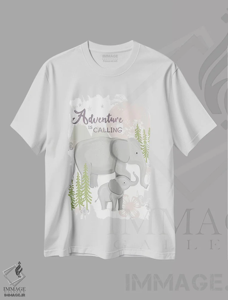 تیشرت سفید طرح دار – تیشرت حیوانات ,کودک فراتر از ستارگان اثر لیزا وایت باتن فروشگاه ایماژ