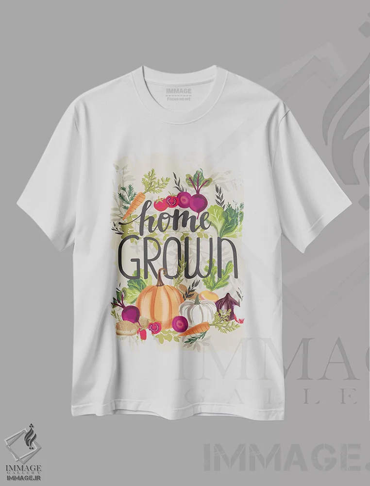 تیشرت سفید طرح دار – تیشرت گرافیکی آشپزخانه ,آشپزخانه محصولات خانگی اثر لیزا وایت باتن فروشگاه ایماژ