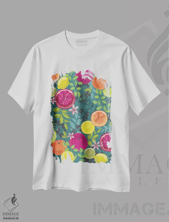 تیشرت سفید طرح دار – تیشرت طبیعت ,آشپزخانه محصولات خانگی اثر لیزا وایت باتن immage.ir