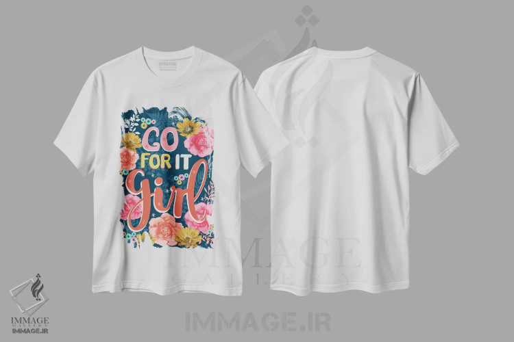 تیشرت سفید طرح دار – تیشرت انگیزشی ,هرروزه با سخنان پرانرژی اثر لیزا وایت باتن فروشگاه ایماژ