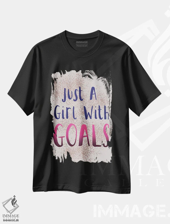 تیشرت مشکی طرح دار – تیشرت انگیزشی ,دختر رئیس هرروزه اثر لیزا وایت باتن فروشگاه ایماژ