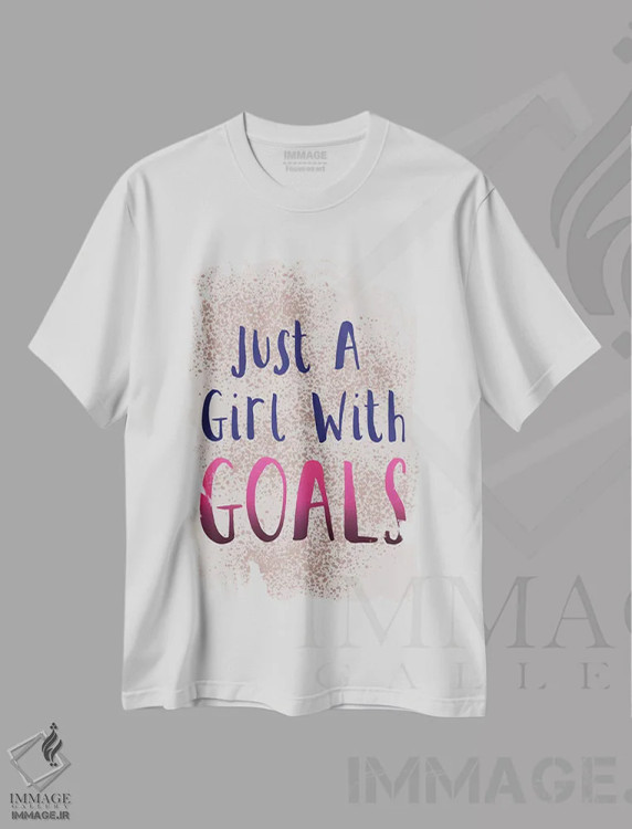 تیشرت سفید طرح دار – تیشرت انگیزشی ,دختر رئیس هرروزه اثر لیزا وایت باتن immage.ir