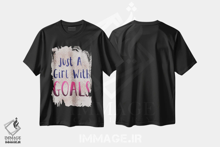 تیشرت مشکی طرح دار – تیشرت انگیزشی ,دختر رئیس هرروزه اثر لیزا وایت باتن فروشگاه ایماژ