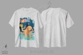 تیشرت سفید طرح دار – تیشرت فانتزی ,زیر دریا؛ ساحلی و دریانوردی اثر لیزا وایت باتن immage.ir