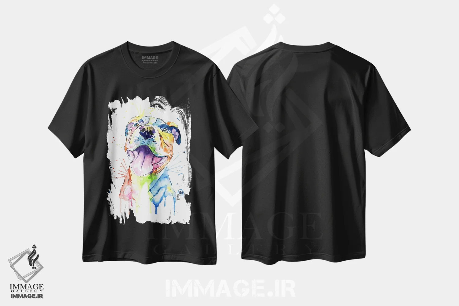 تیشرت مشکی طرح دار – تیشرت حیوانات ,سوی نرم تر اثر لیزا وایت هاوس immage.ir