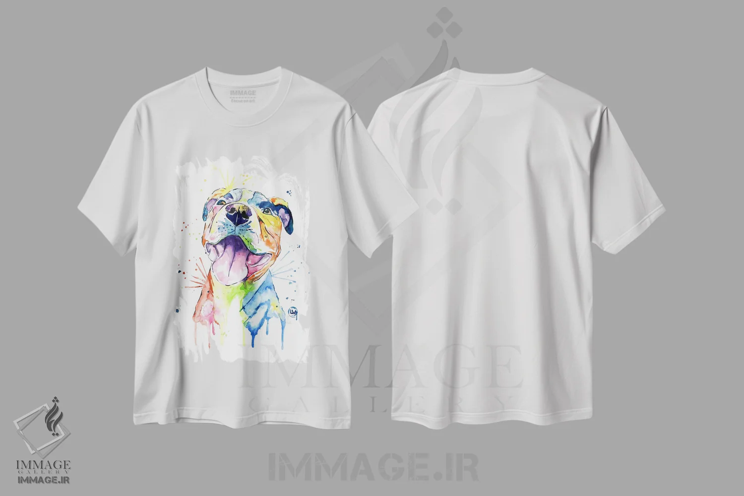 تیشرت سفید طرح دار – تیشرت حیوانات ,سوی نرم تر اثر لیزا وایت هاوس فروشگاه ایماژ