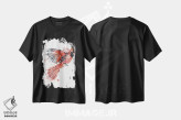 تیشرت مشکی طرح دار – تیشرت طبیعت ,کاردینال اثر لیزا وایت هاوس immage.ir
